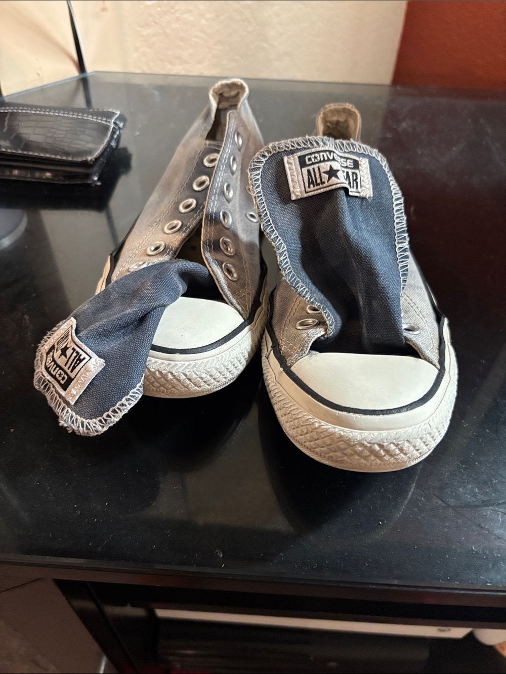 Converse Gray Low Top Sneakers Shoe strings included